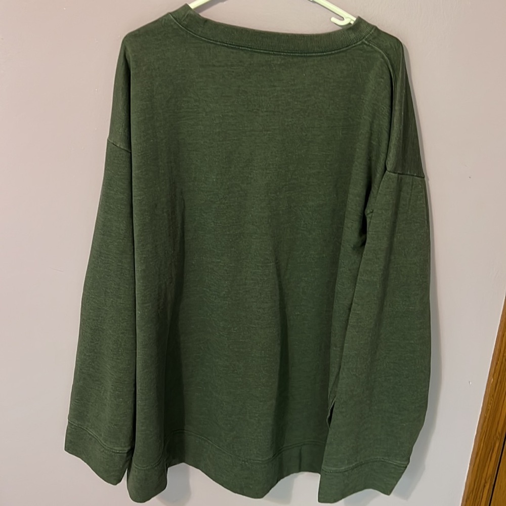 NWT Urban Outfitters KO+O Oversized Crewneck Sweatshirt - Picture 12 of 13